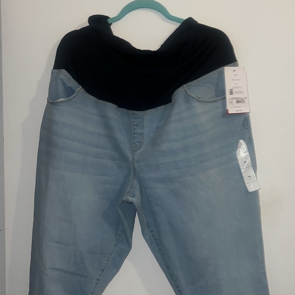 Isabel Maternity jeans / jeggings. Size 18 over belly crossed back - Picture 4 of 13